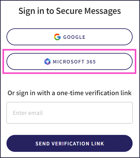 Microsoft 365 sign-in