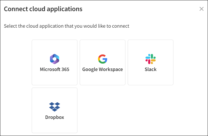 Connect cloud applications