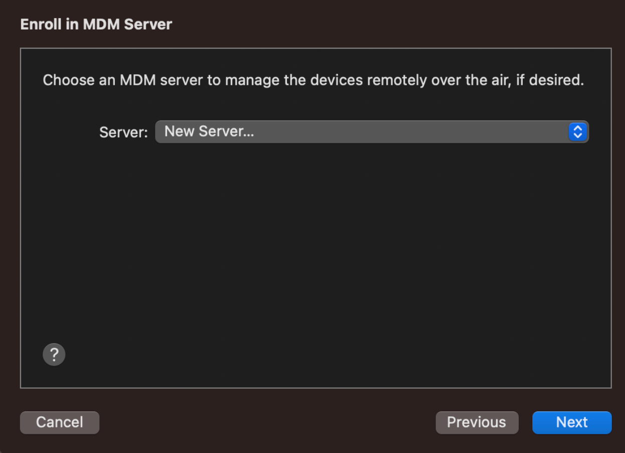 Using the Apple Configurator step 4