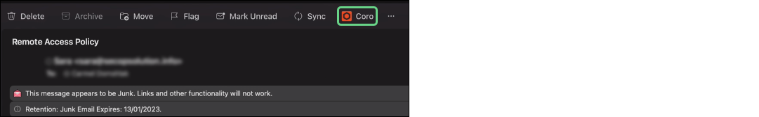 Add-Ins toolbar