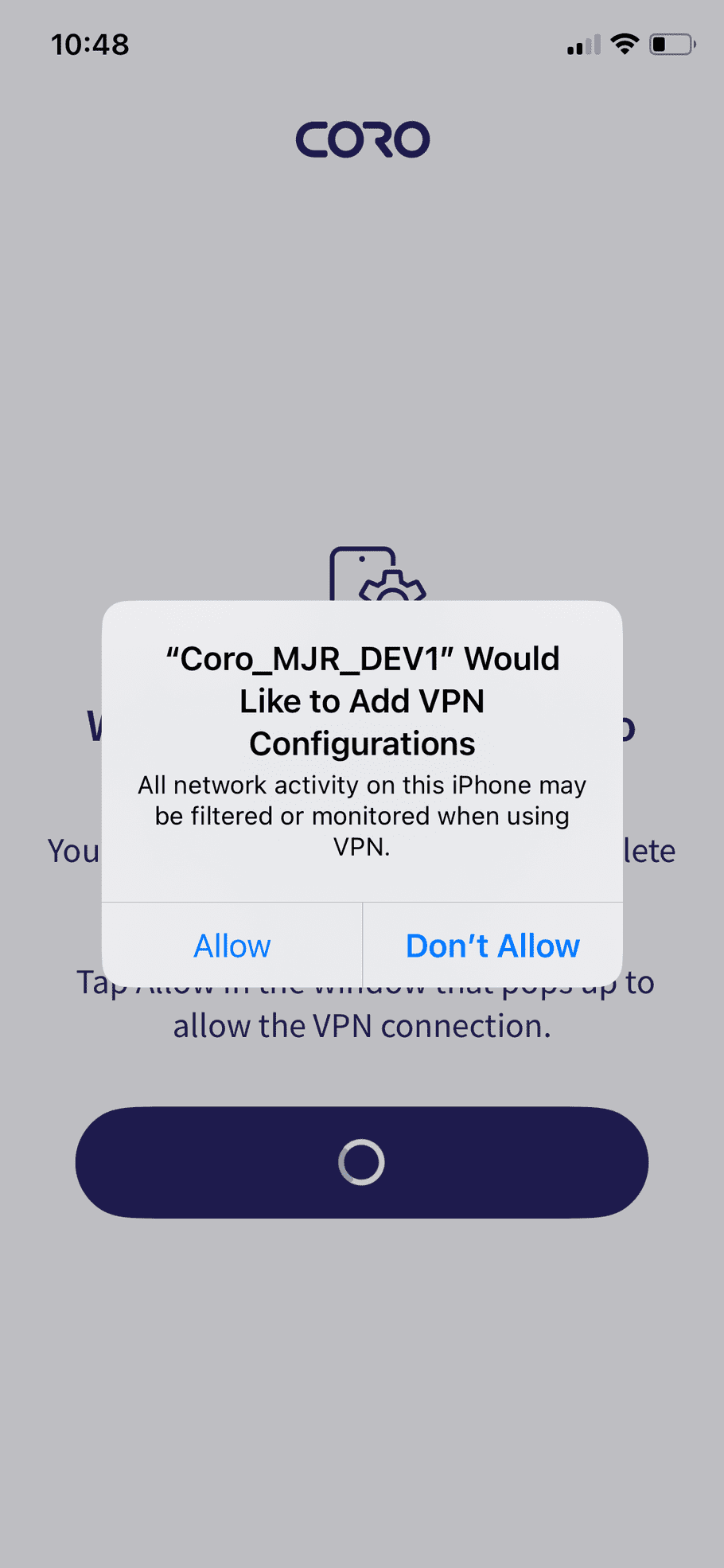 Allow configurations