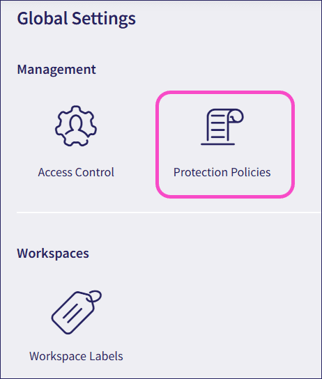 Global protection policies
