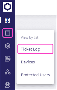 Ticket Log