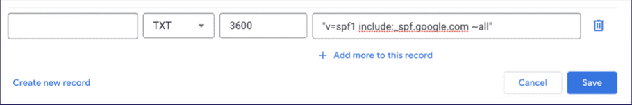 Configuring Google DNS 3