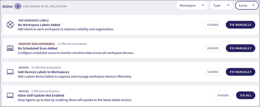 Global security gaps page