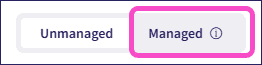 Enable managed service