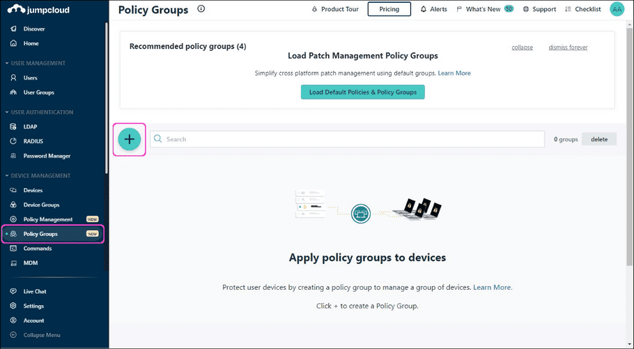 Policy Groups