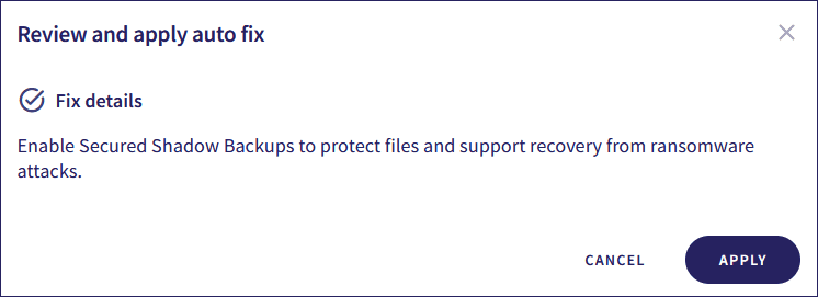 Security gap Review and apply auto fix