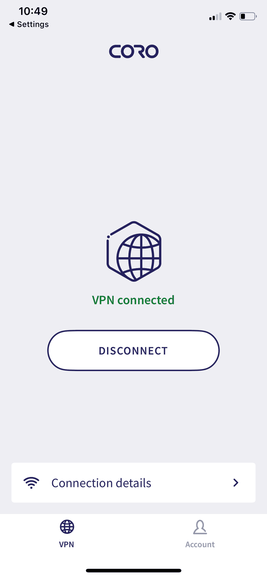 VPN enabled