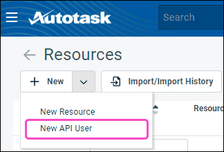 New API User