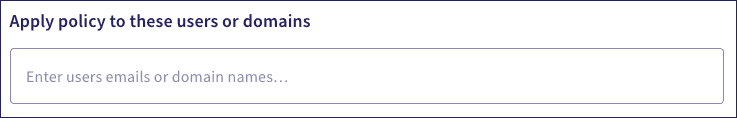 Permitted users or groups