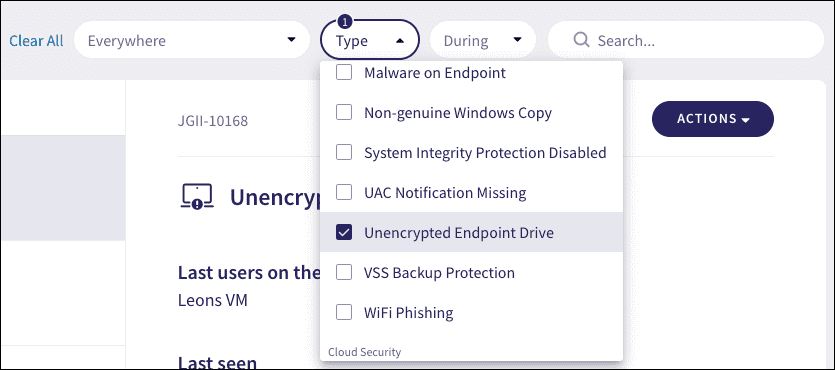 ticket filter