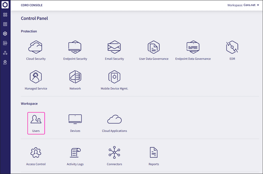 Control Panel