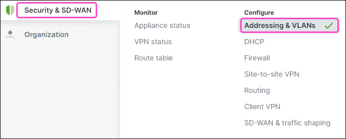 Addressing and VLANs