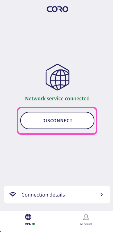Disconnect service