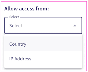 Access permissions