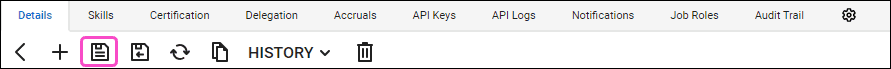Save New API Member