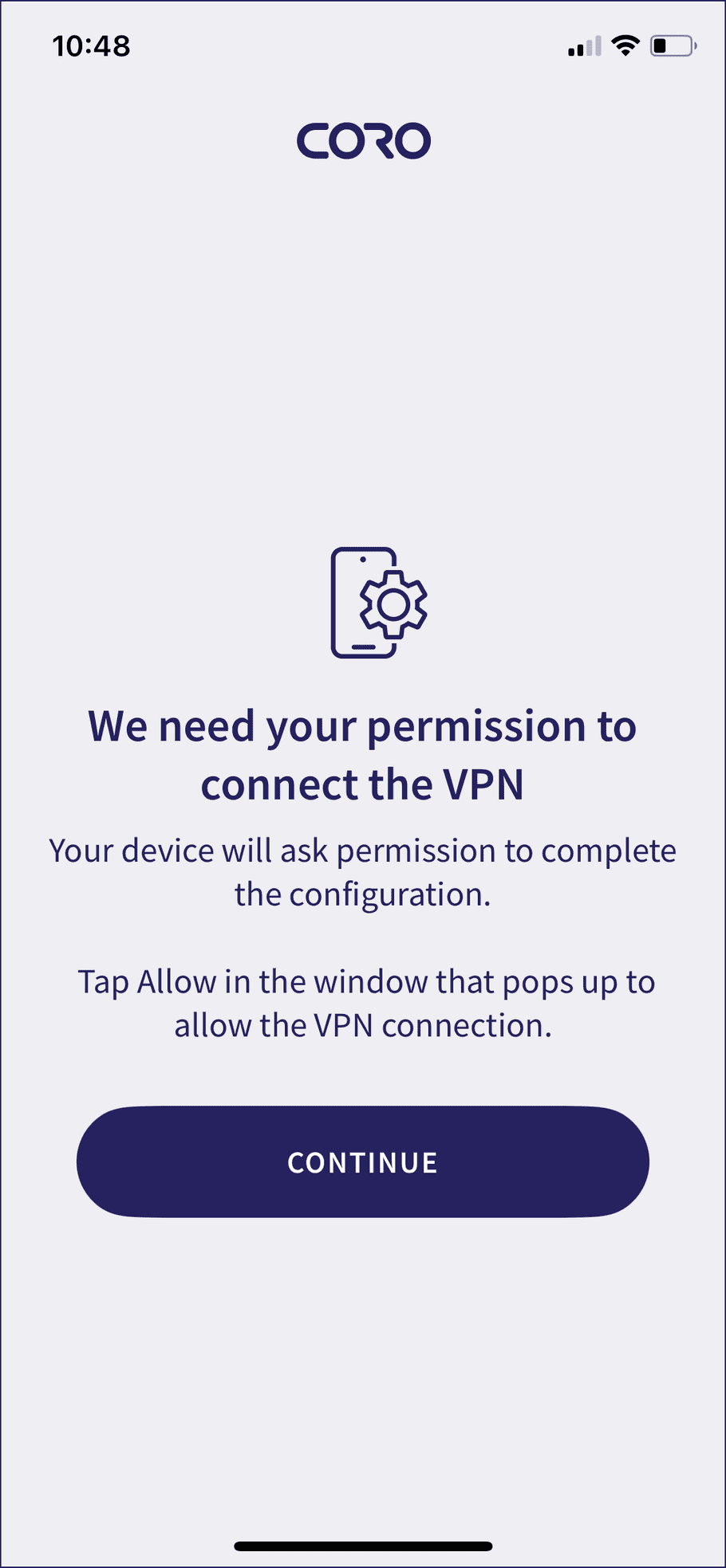 Connect permission