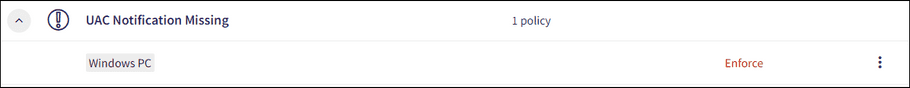 View UAC Notification Missing policy