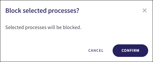 Mass block processes confirm