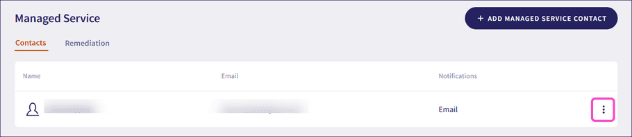 SOC 3-dot menu